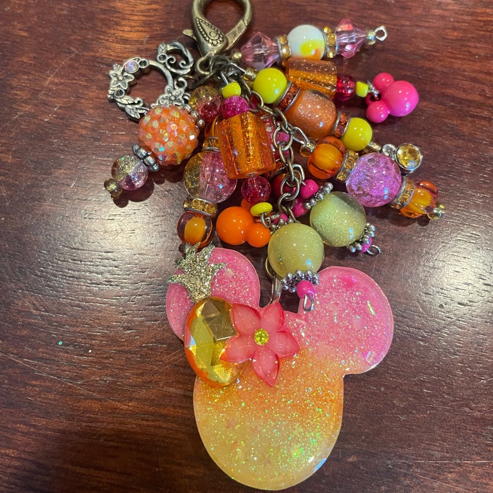 Minnie Mouse Bag Charm